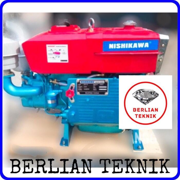 Mesin Penggerak Solar Engine Diesel Nishikawa ZS 1110 N / ZS1110N / 24 HP Radiator