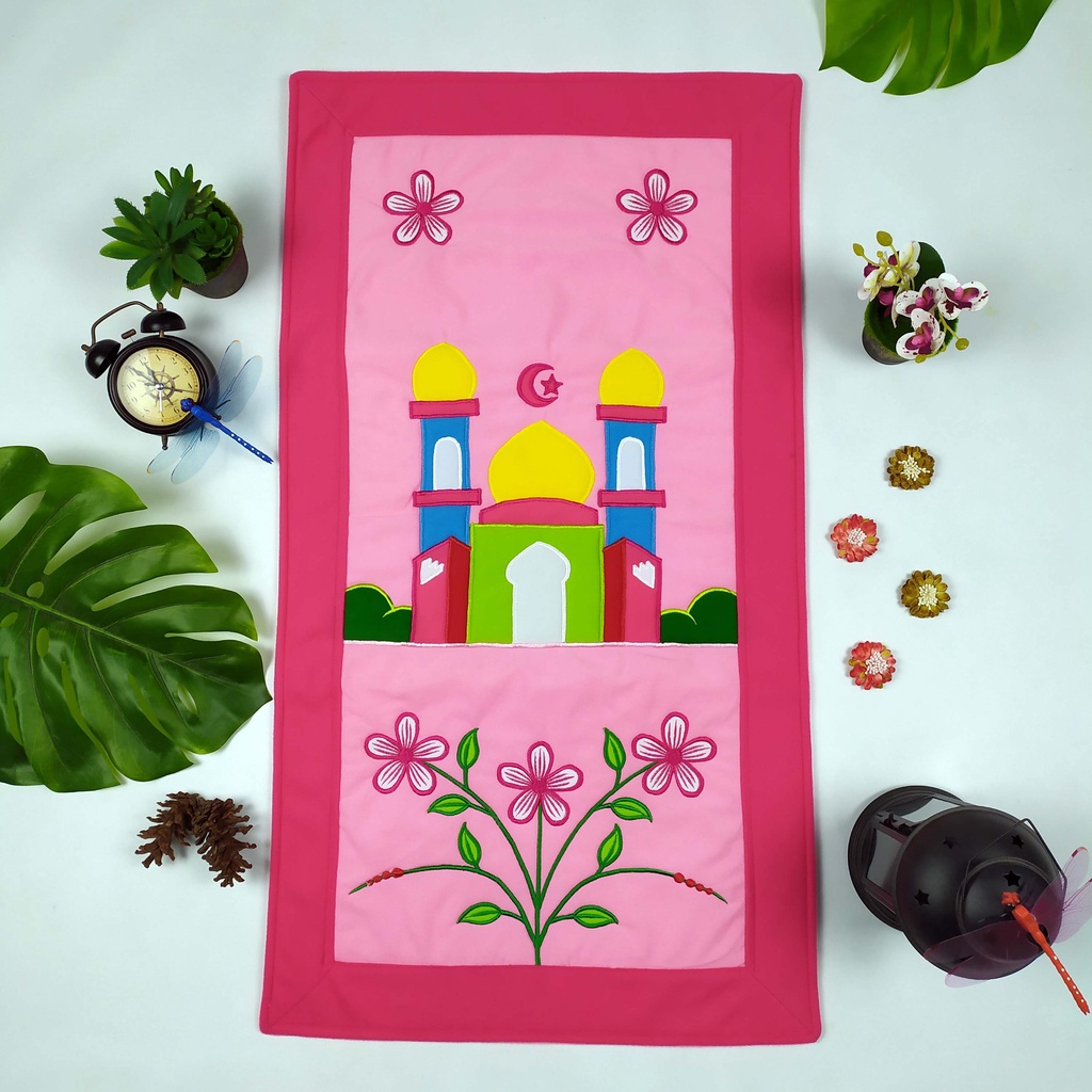 Sajadah Anak Perempuan Sajadah Premium Sajadah Cantik Sajadah Anak Sajadah Custom Nama Sajadah Busa