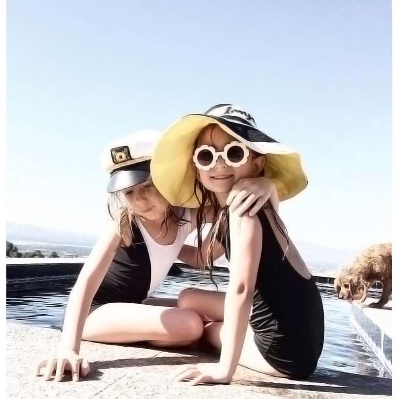 [LOGU] Kacamata anak, Sunglass anak model gerigi mawar, Kacamata anti silau keren anak-7