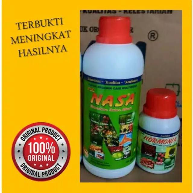 Paket Pupuk Organik Cair POC NASA dan Hormonik Untuk Tanaman Cabe