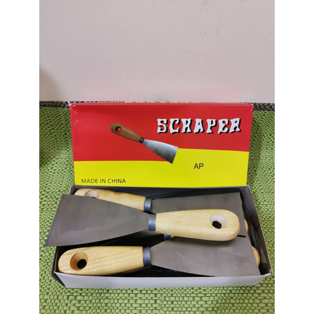 Kape Gagang Kayu 2.5 Inch Putty Scraper 1 Pcs