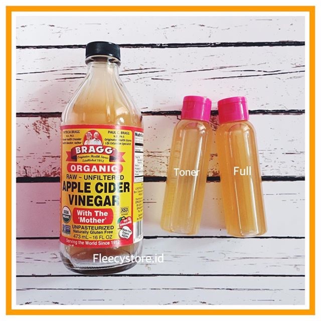 Share In Bottle BRAGG APPLE CIDER VINEGAR / CUKA APEL 