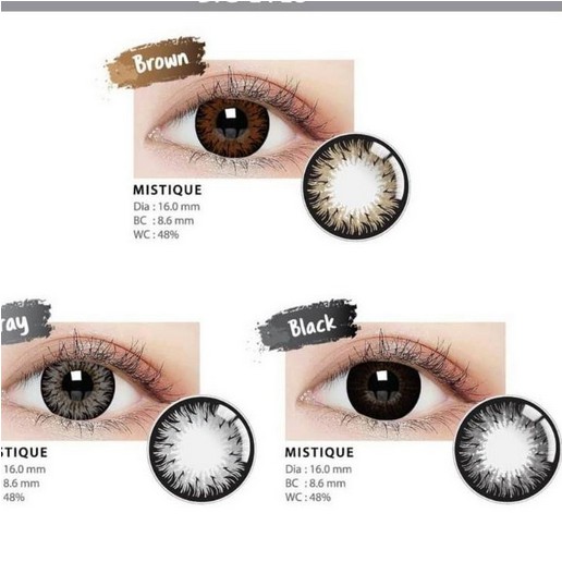 Softlens Living Color MYSTIQUE 16.mm