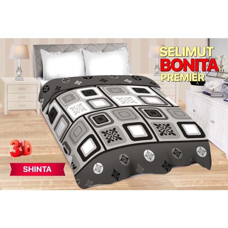 (BISA COD)SELIMUT BONITA PREMIER DIJAMIN ASLi BONITA UKURAN 160*200 CM