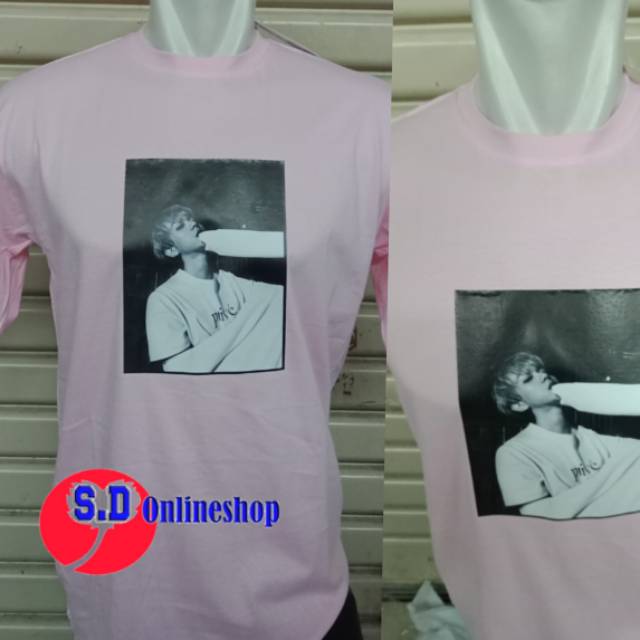 Tshirt kaos premium combat prive baekhyun exo foto