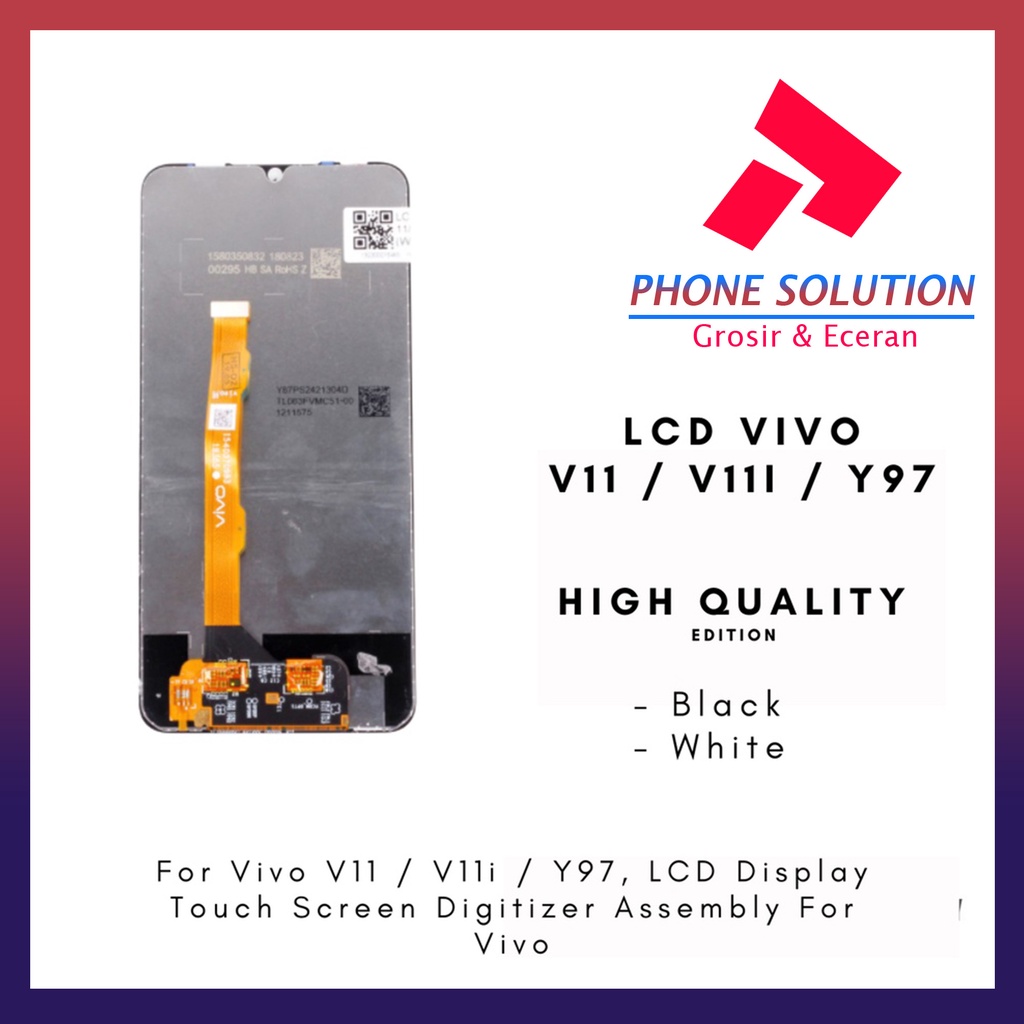 LCD Vivo V11 LCD Vivo V11i LCD Vivo Y97 ORIGINAL 100% Fullset Touchscreen // Supplier LCD Vivo - Garansi 1 Bulan