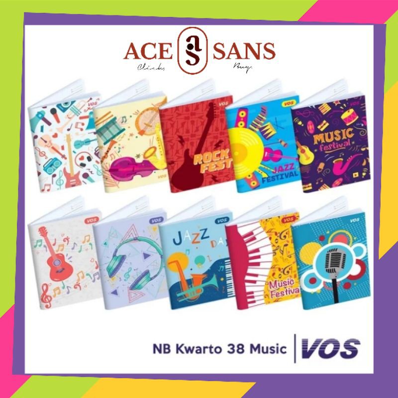 

Buku Tulis VOS E Kwarto 58 Music 10 Buku I Buku Tulis I Buku Catatan I Buku Kwarto I Buku Musik