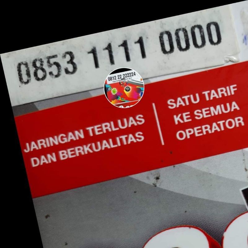 as 0853 1111 0000 dobel kwarter