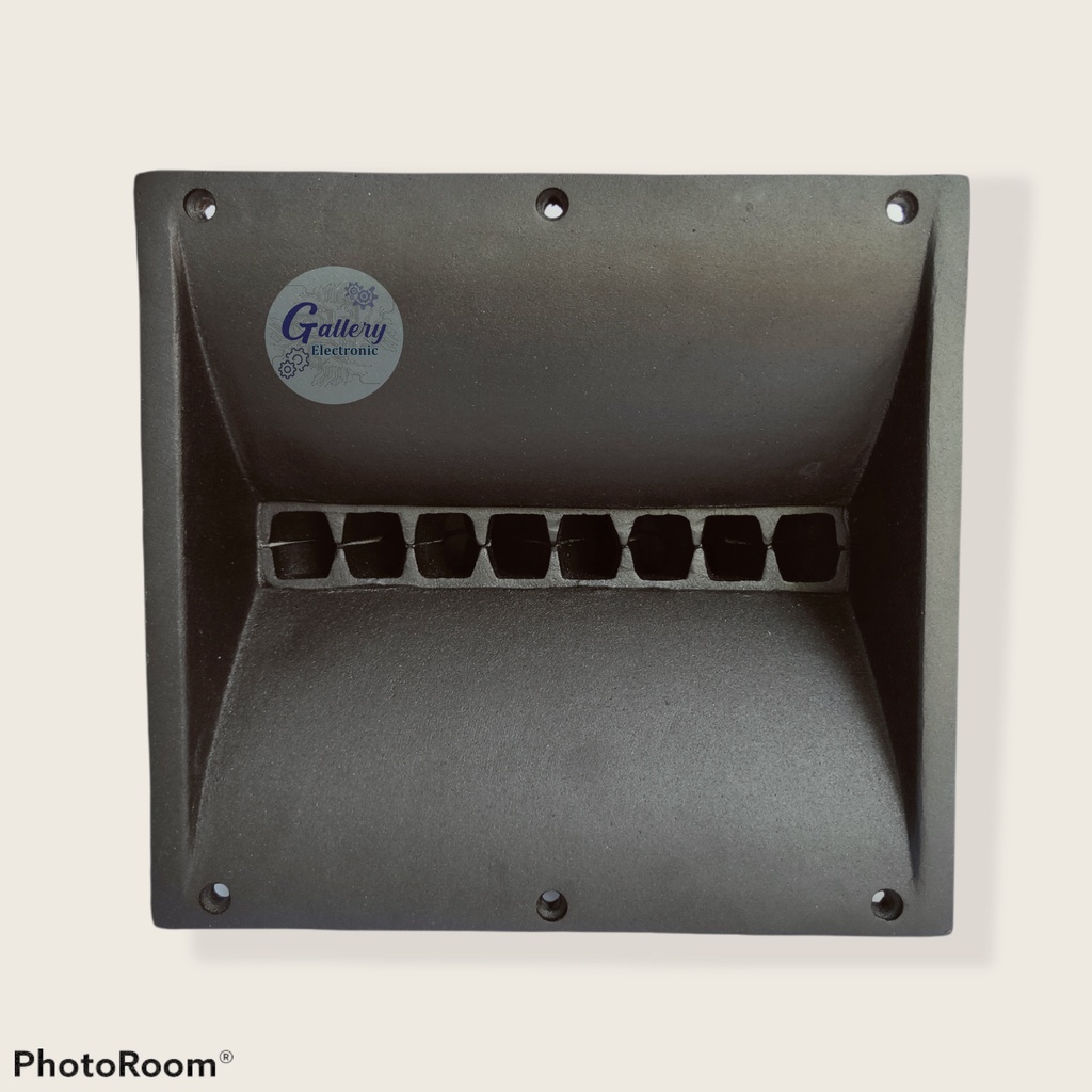 Horn Tweter Line Array Model Harmonika 22x24cm bahan diral aluminium