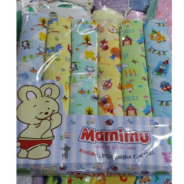 Bedong Bayi Mamimu Ukuran 115 X 90 Cm Per 1 Lembar Shopee Indonesia