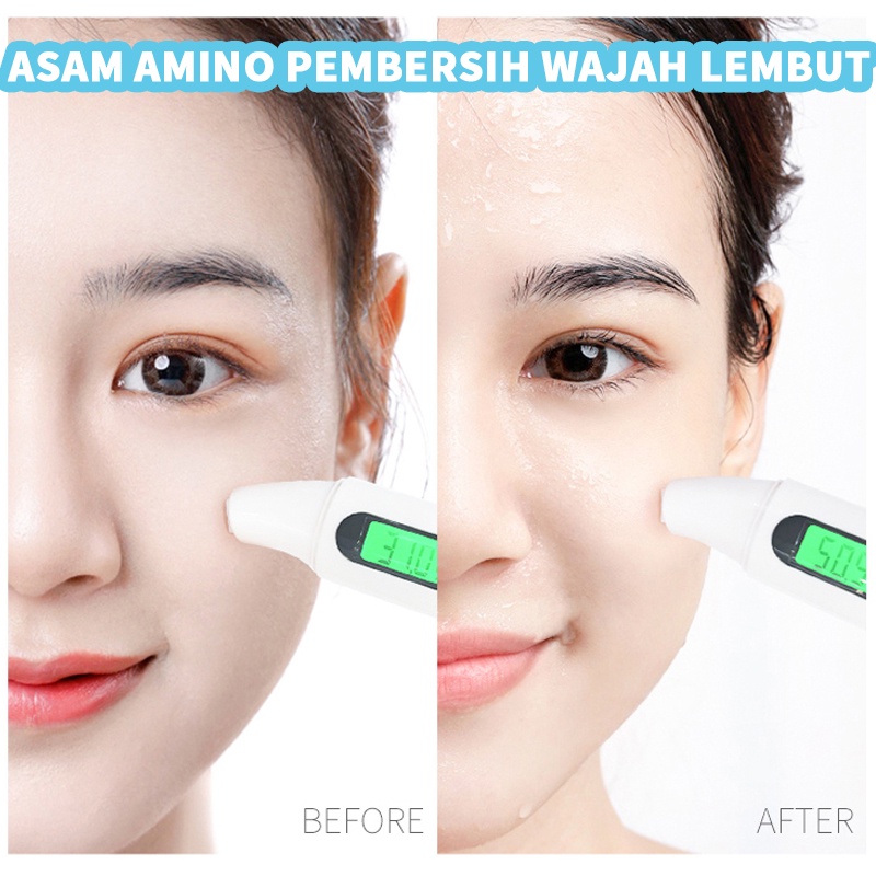 Amino Acid Gentle Facial Cleanser 100 ml Oil Control Whitening Facial Foam