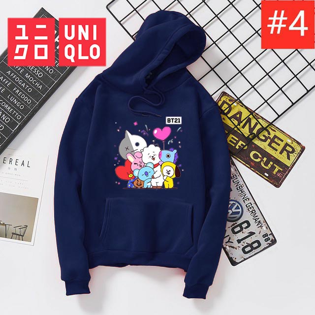 Lilipop.id Sweater BTS Wanita Hoodie Jumper