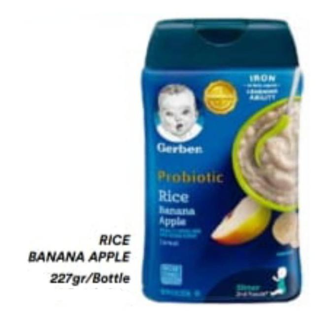

Lucu Gerber Cereal Rice Banana Apple 227 Gr Murah