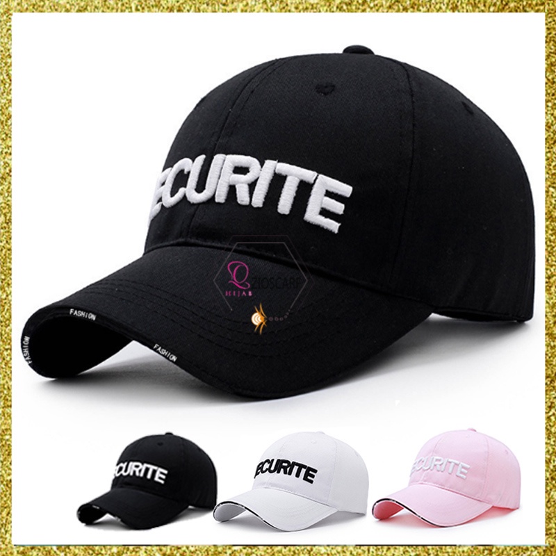 TOPI BASEBALL PRIA WANITA DISTRO KEREN SECURITE CAPS IMPORT POLOS BAHAN TEBAL HIGH QUALITY TQS