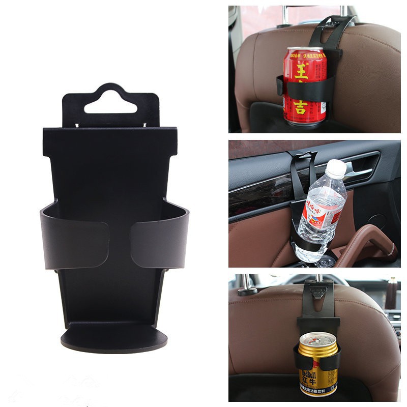 Universal Door Seat Back Clip Mount Holder Dudukan Gelas Botol Minum Mobil