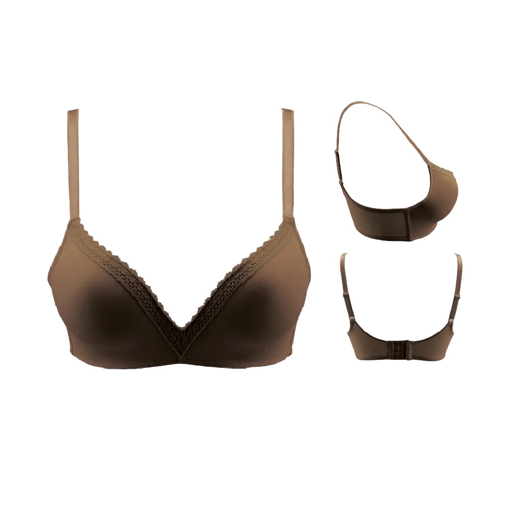 Luludi Bra Modest - LBF 8202 - 3/4 cup - Non Wire (Tanpa Kawat)