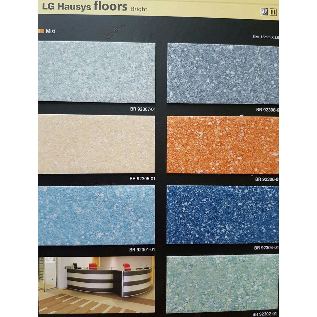 Vinyl Roll LG Hausys Floor Bright Sale