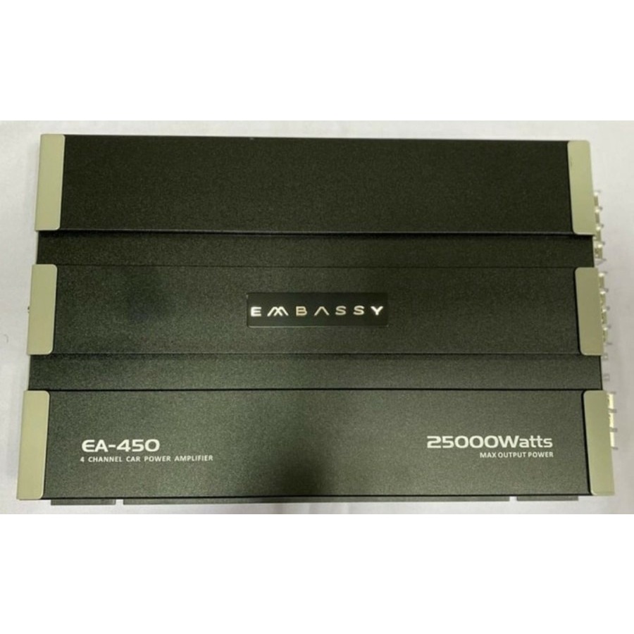 power amplifier 4 channel embassy ea-450 power 4 channel embassy