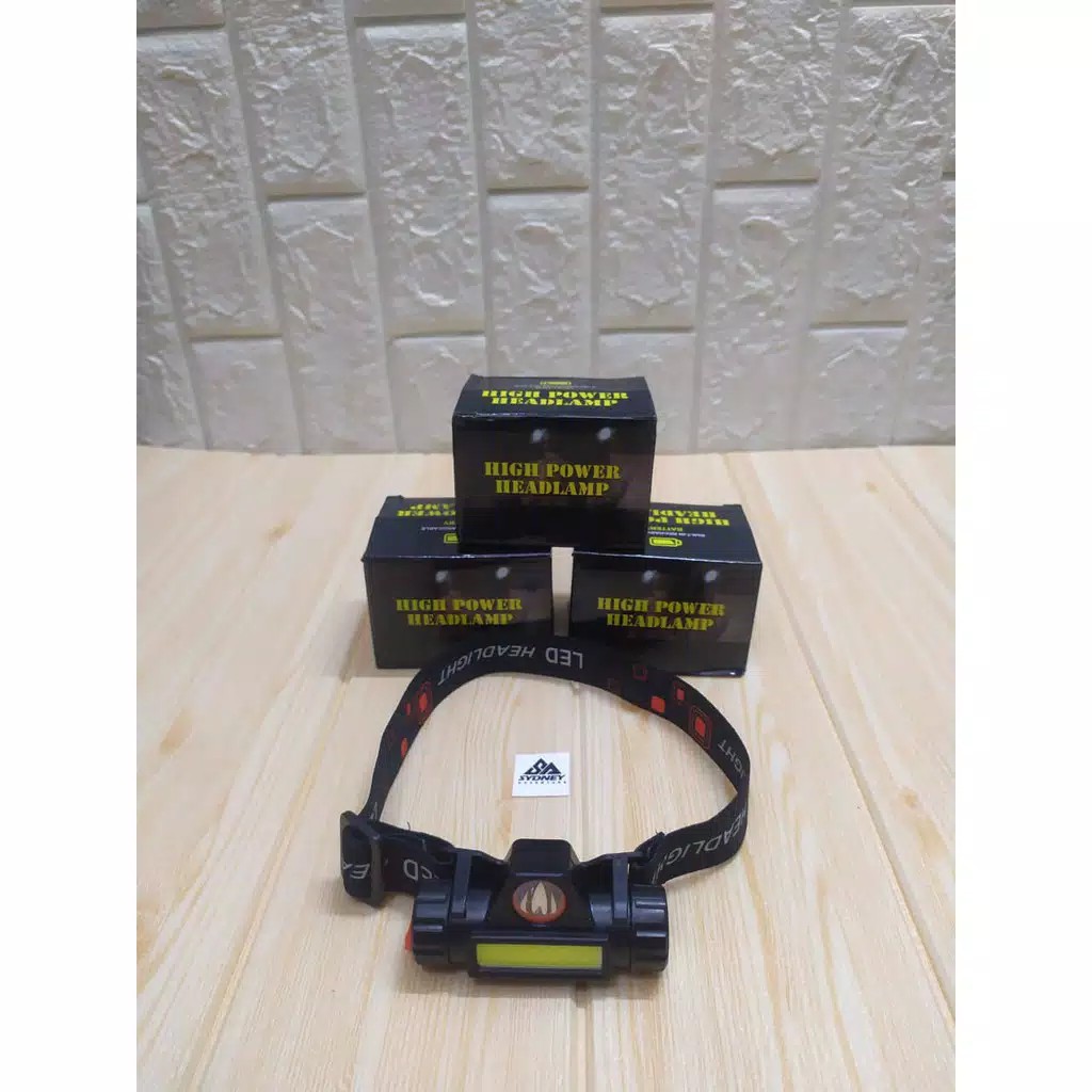 Headlamp Charging - Headlamp USB Charging - Headlamp cas - lampu kepala - senter kepala