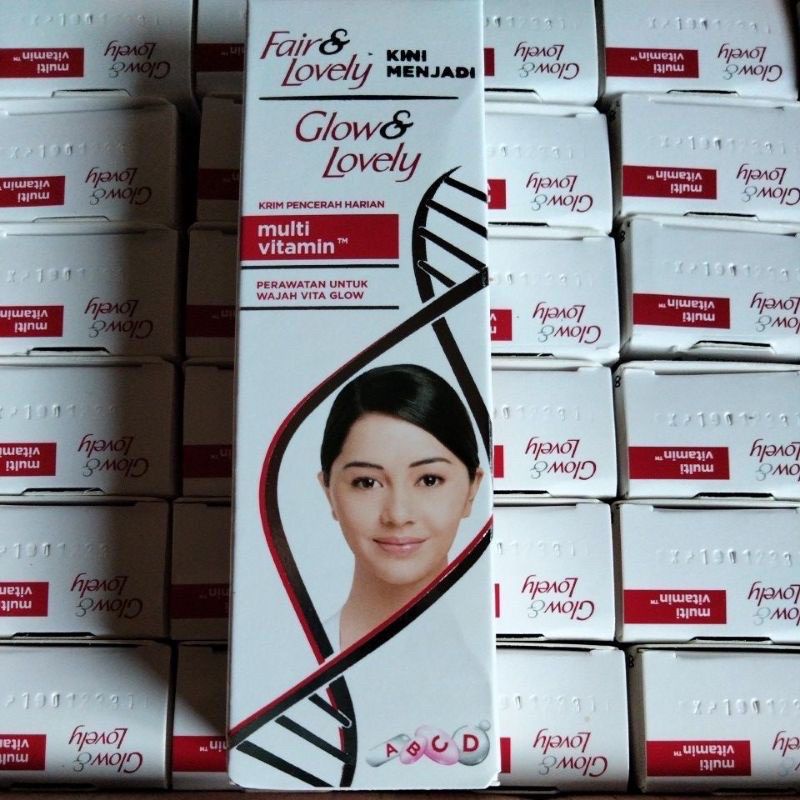 FAIR &amp; LOVELY/ GLOW &amp; LOVELY Multivitamin Cream 25gr / 50gr / Sachet 9gr -Krim Vitamin