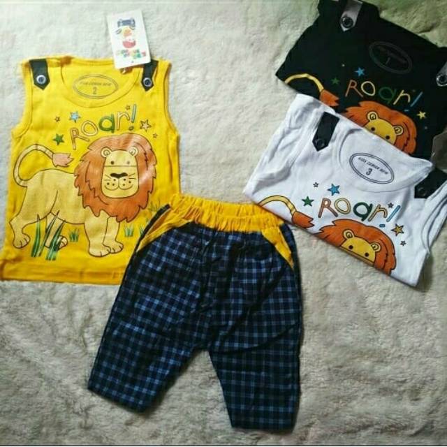 SETELAN KUTUNG ANAK MURAH 6-24bulan