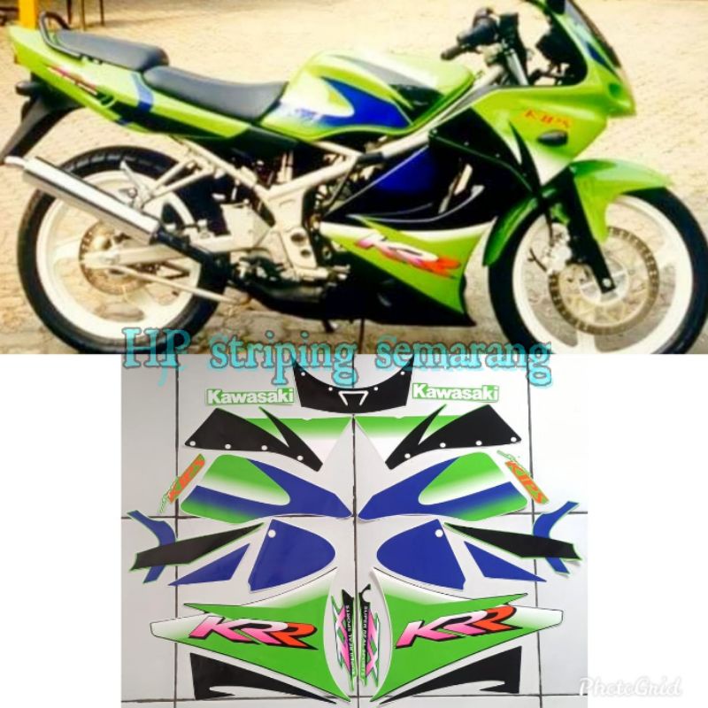 Striping Kawasaki KRR ZX Thailand Hijau