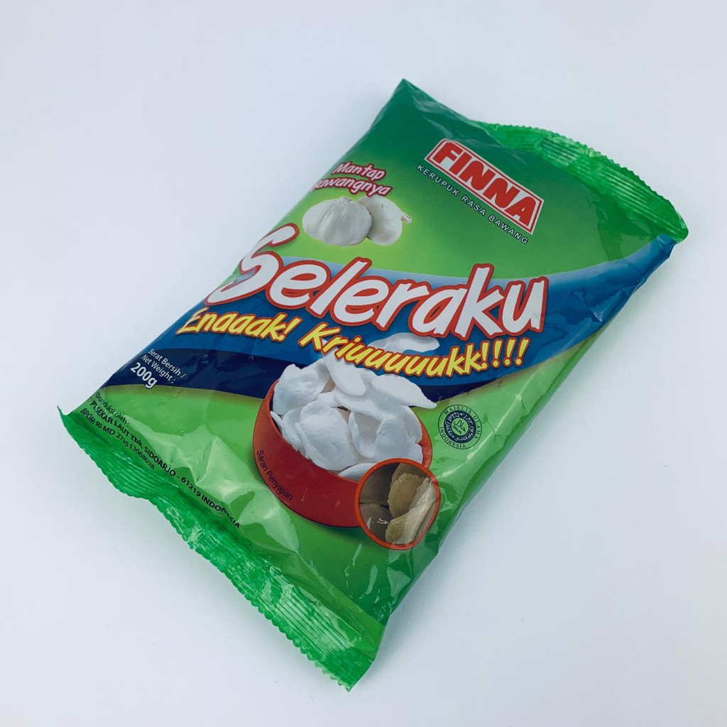 Finna / Kerupuk bawang / 200g / Kerupuk rasa awang