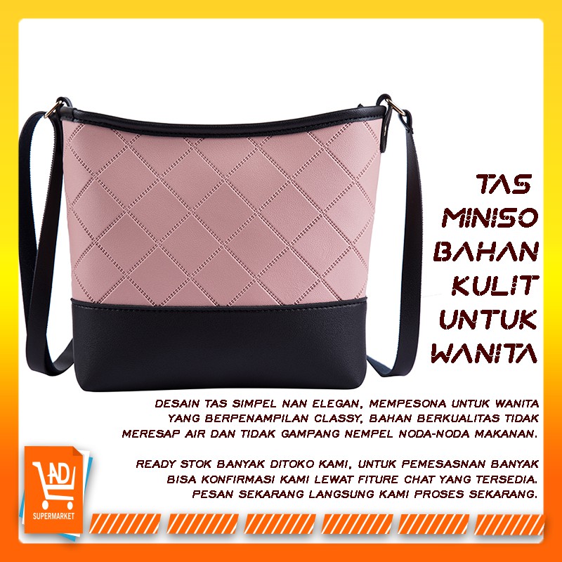 Tas Selempang Wanita Mini Sling Bag Cewek Fashion Kasual Style Tas Wanita Import Murah T45