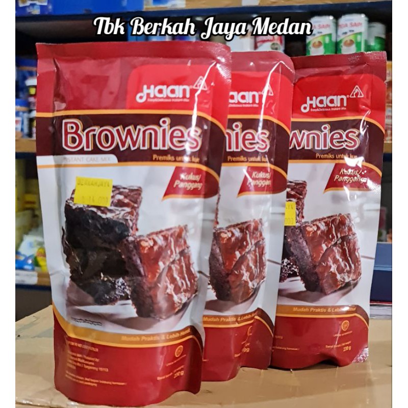 

230gr Premix Brownies/Haan Brownies