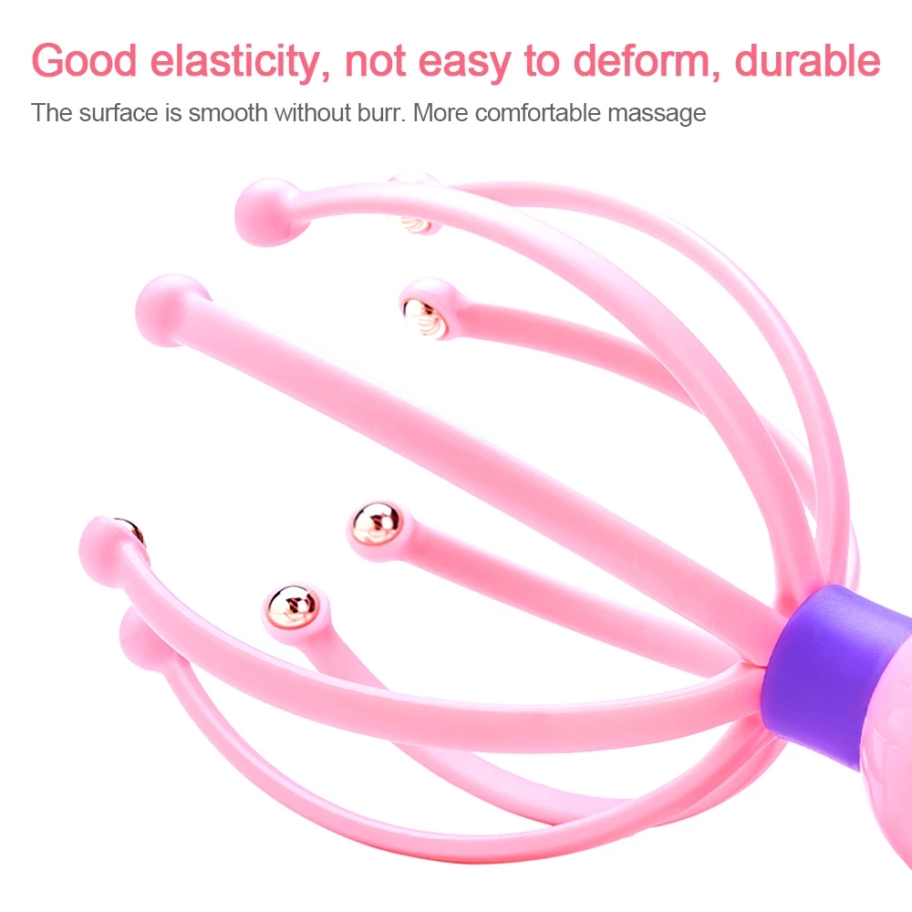 【COD】Head Massager Scalp/ Massager Head Massager  Body Massager Octopus Head Scalp Massager  Neck Equipment Stress Release Relax Massage Relief Head Care Massager