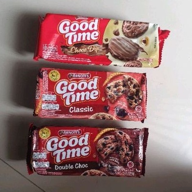 

Arnotts Good Time biskuit cookies Coklat ( ada 7 varian ) 72gr.