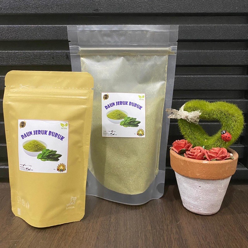 Daun Jeruk Purut Bubuk / Kaffir Lime Ground