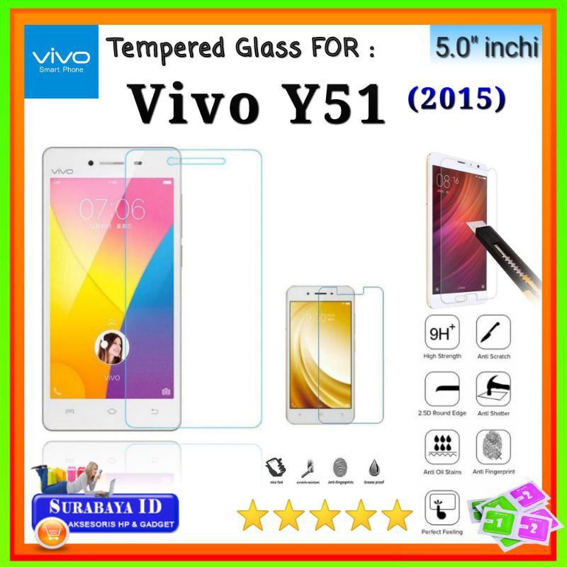 Jual Tempered Glass Tg Vivo Y Inchi Full Cover Shopee Indonesia