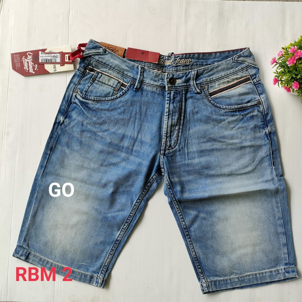 BB 37-RBM CARDINAL JEANS CASUAL Celana ( REGULER FIT ) Pria Celana Pendek Original