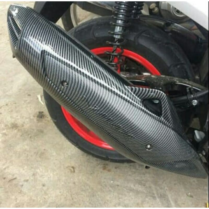 Cover knalpot carbon Nmax 2015-2019 Nemo