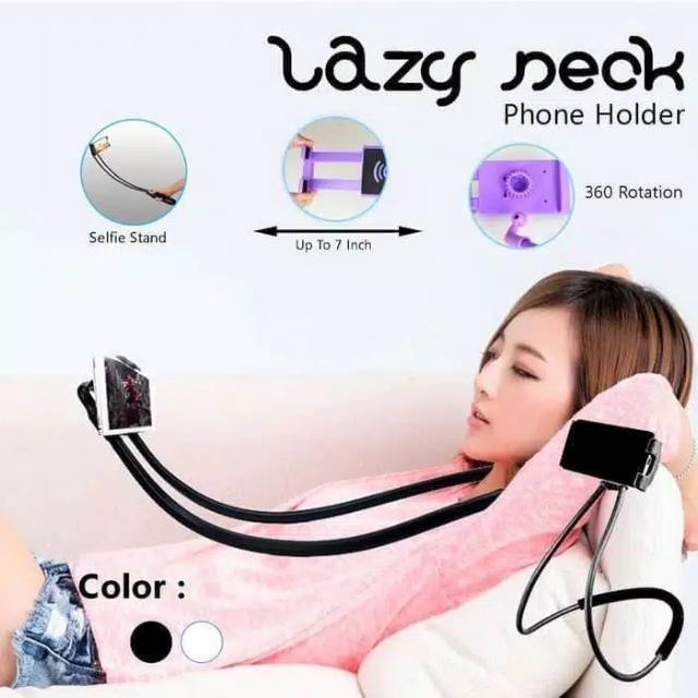 Lazypod Leher dan Pinggang Lazy Pod Lazy Neck Phone Holder