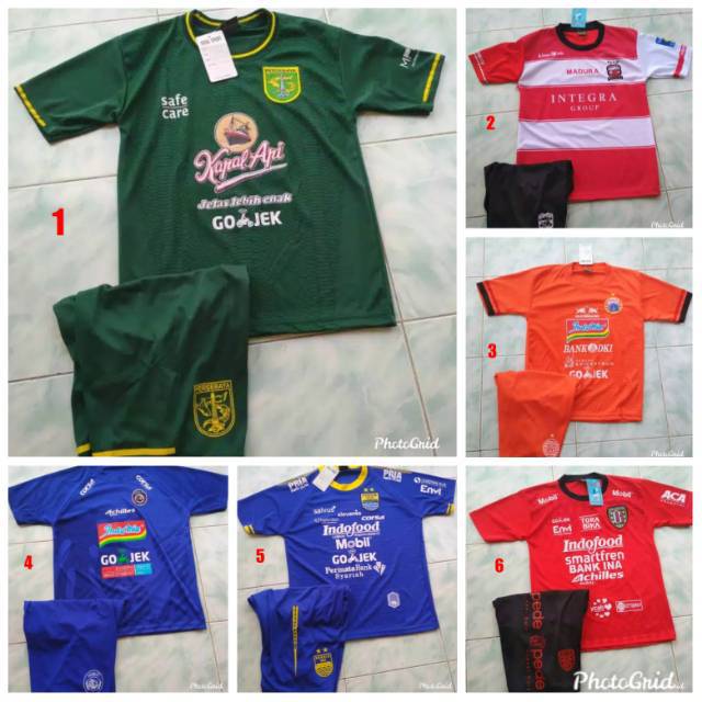 Kaos setelan anak2 futsal baju olahraga anak2 sekolah jersey sepak bola kaos tim futsal anak2