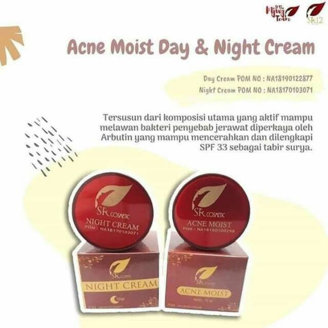 Acne most day and night cream