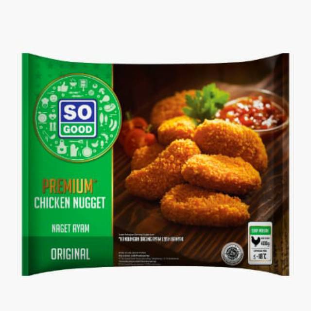 

Chicken nugget premium 400 gr