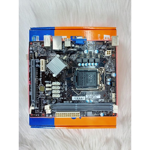 Ready MOTHERBOARD ECS ESSENTIALS H61H2-MV New Murah Bergaransi