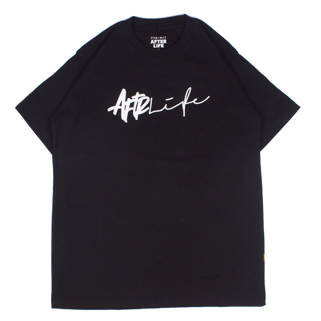 AFTERLIFE - Tshirt Unterschrift Black | 21047A