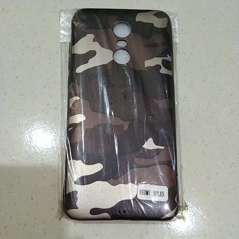 SOFTCASE ARMY REDMI 5 PLUS