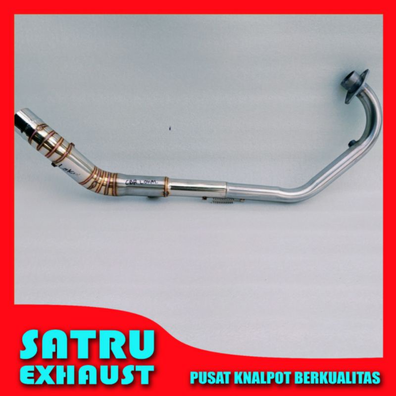 Leher pipa knalpot CBR K45 Lokal full stainless Cbr lokal