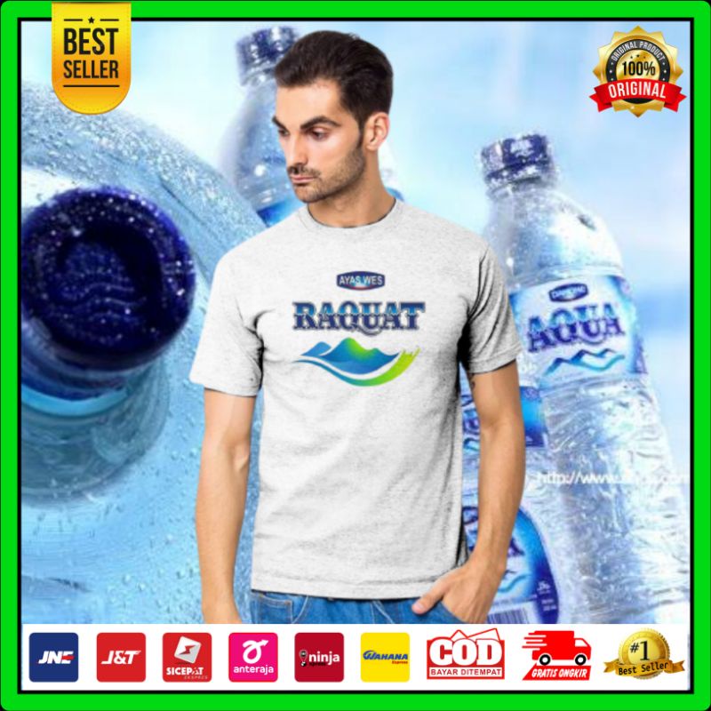 Kaos Baju Parody Plesetan Aqua Pakaian Plesetan Aqua Baju Parodi Plesetan Raquat Bisa Design Custom 
