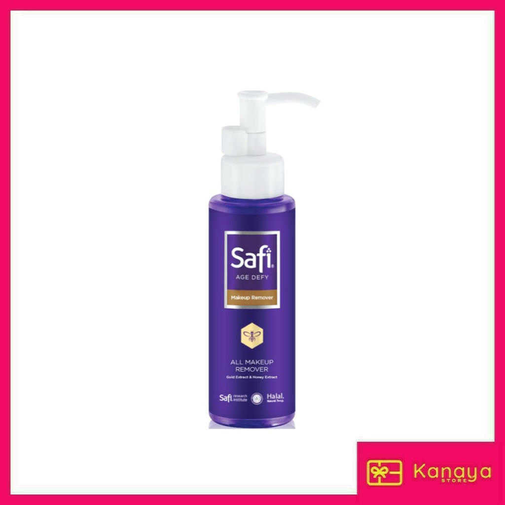 (BISA COD) Safi Age Defy Make Up Remover 100ml