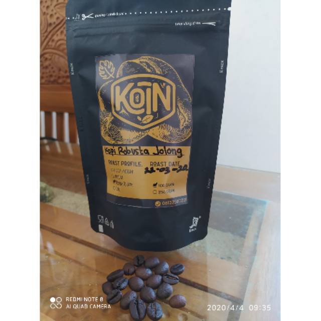 

Kopi Robusta Jolong Dari Kabupaten Pati (Biji/Bubuk) 250gr