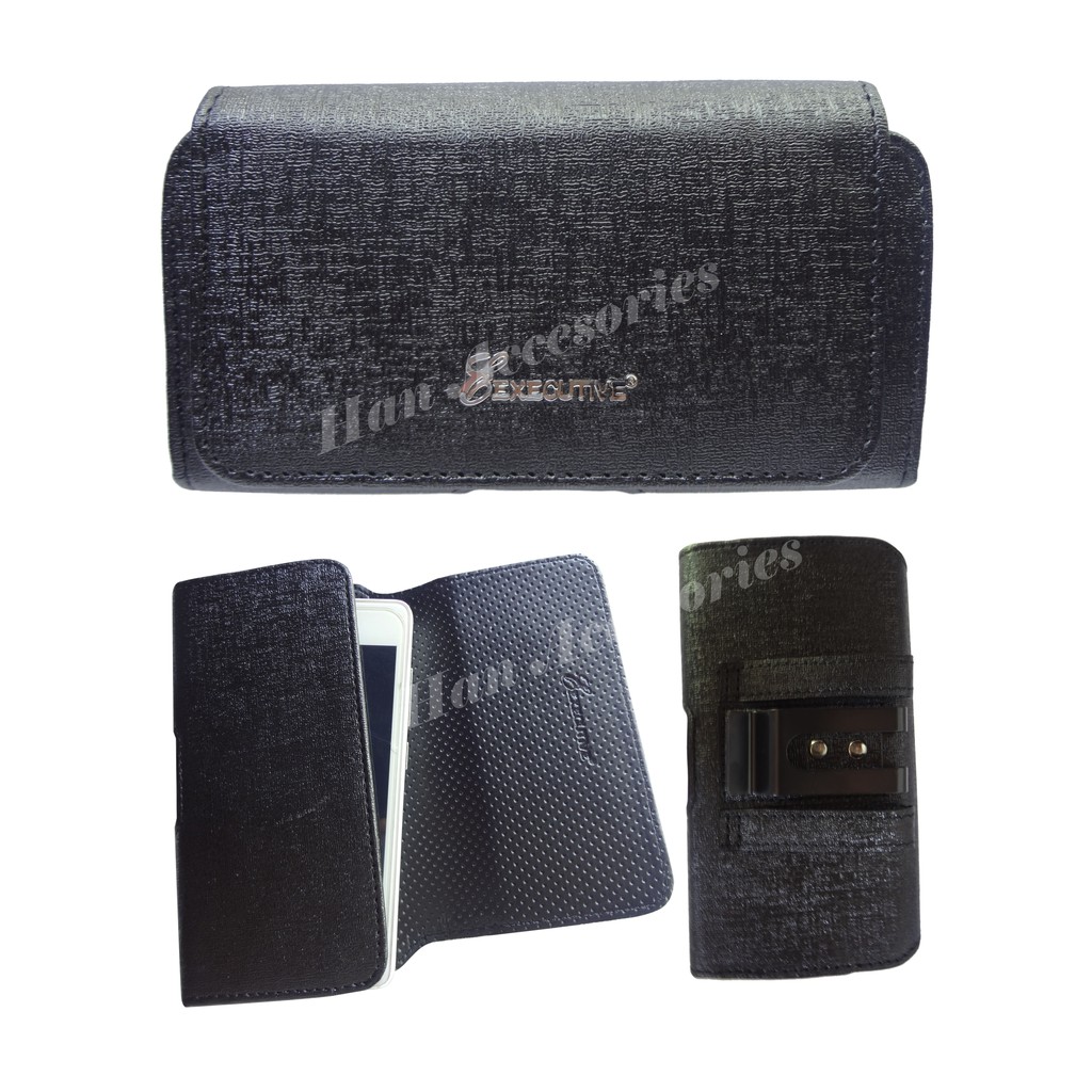 Case Dompet Universal 4,5&quot; Inchi Brand Executive Leather Holster