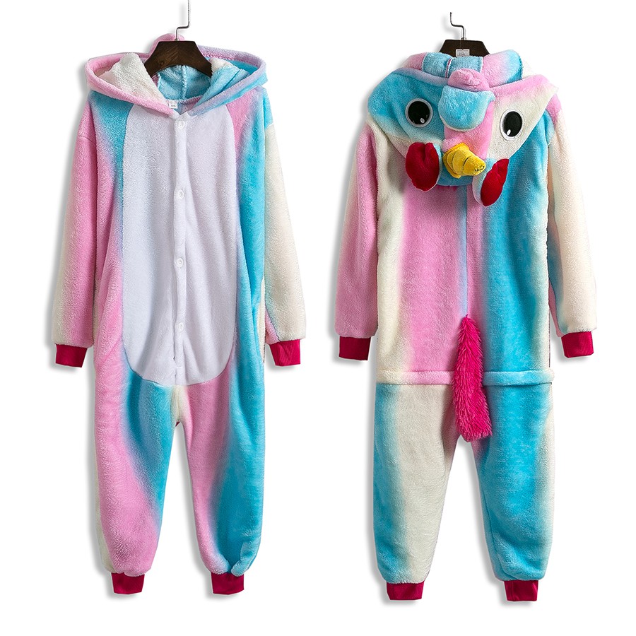 READY STOCK JAKARTA BAJU ANAK KOSTUM ONESIE UNICORN LOLIPOP KUDA PONY ONESIE KUGURUMI PIYAMA COSPLAY