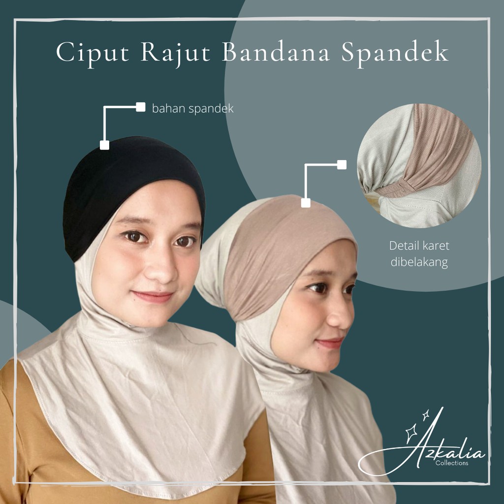 CIPUT HIJAB | CIPUT BANDANA SPANDEK