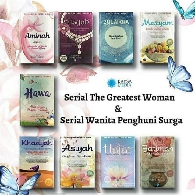 Aminah Aisyah Zulaikha Maryam Hawa Khadijah Asiyah Hajar Fatimah Sibel Eraslan The Greatest Woman Shopee Indonesia